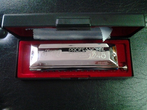 Kèn Harmonica Chromatic Huang 1248 - 12 lỗ