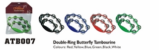 Double-Ring ButterflyTambourine